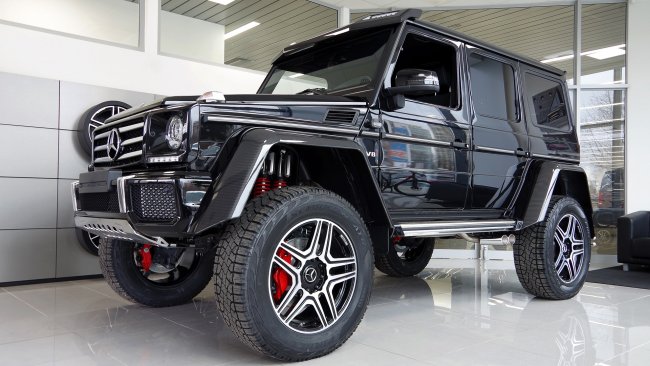 Mercedes G 500 4x42 - zawodnik wagi ciężkiej