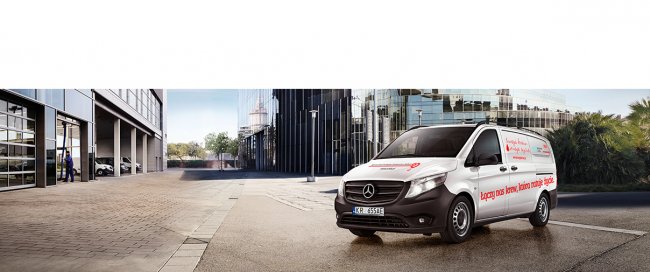 Mercedes Vito do przewozu krwi i osocza