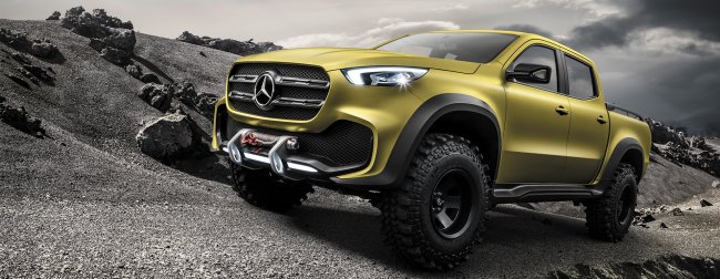 Światowa premiera Klasy X w Kapsztadzie.