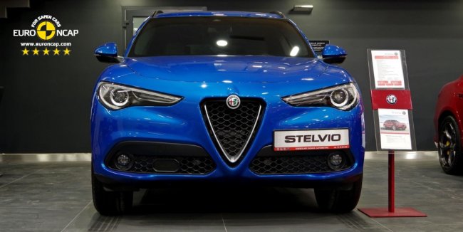 Alfa Romeo Stelvio oceniony na dużą piątkę przez Euro NCAP!