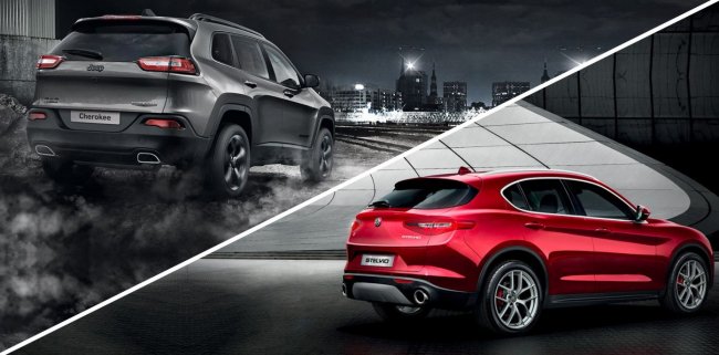 ALFA ROMEO i JEEP na Podium