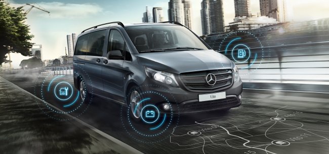Mercedes-Benz Vito.  Samochód pod pełną kontrolą.