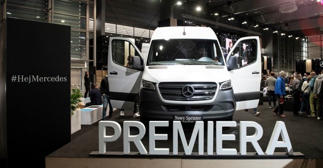 Premiera nowego Sprintera na Motor Show Poznań