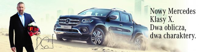 Mercedes-Benz Klasy X. Dwa oblicza, dwa charaktery.