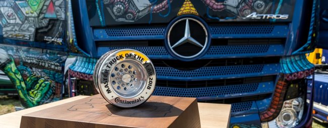Mercedes-Benz SpaceTruck z tytułem „Master Truck of the Year”