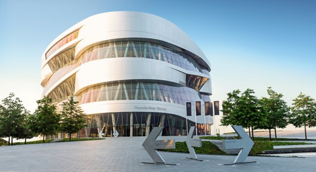 Wirtualne zwiedzanie Muzeum Mercedes-Benz