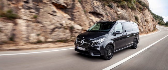 Zawieszenie pneumatyczne AIRMATIC dla nowej Klasy V