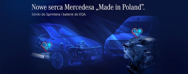 Serce Mercedesa "Made in Poland"