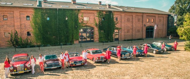 20 lat Klubu Zabytkowych Mercedesów Polska.