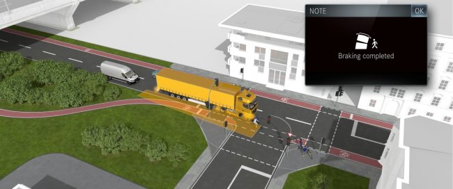 Active Sideguard Assist - najnowsza funkcja bezpieczeństwa dla pojazdów wagi ciężkiej.