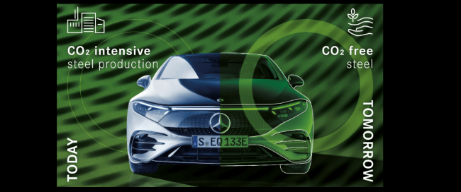 Mercedesy z „zielonej” stali.