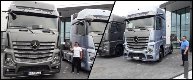 Dwa z 400 Limitowanych Actrosów