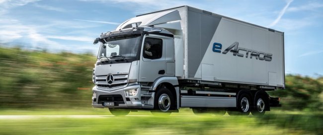 Rusza produkcja seryjna elektrycznej ciężarówki – eActros.