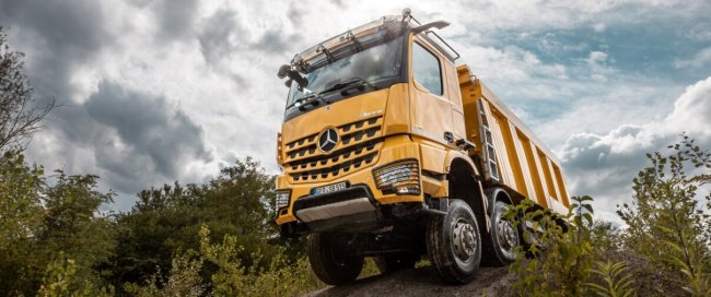 Mercedes-Benz Arocs – innowacyjny pojazd budowlany