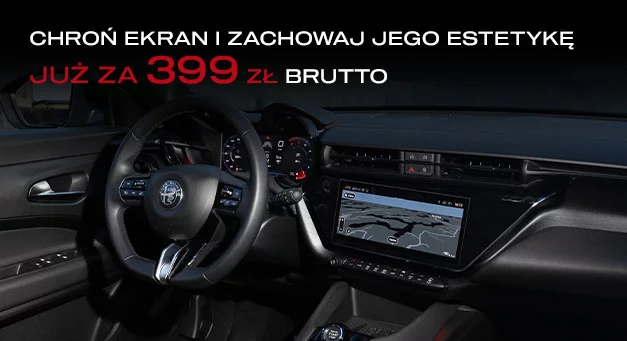 Usługa w serwisach Alfa Romeo. Zabezpieczenie ekranów folią ochronną PPF!