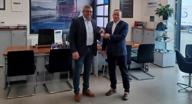 "Klient na 5" serwisu Mercedes-Benz CZEPIEL Transport