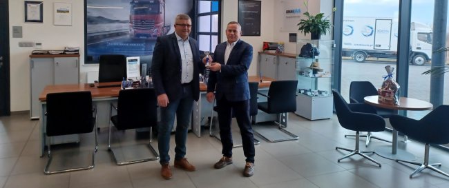 "Klient na 5" serwisu Mercedes-Benz CZEPIEL Transport