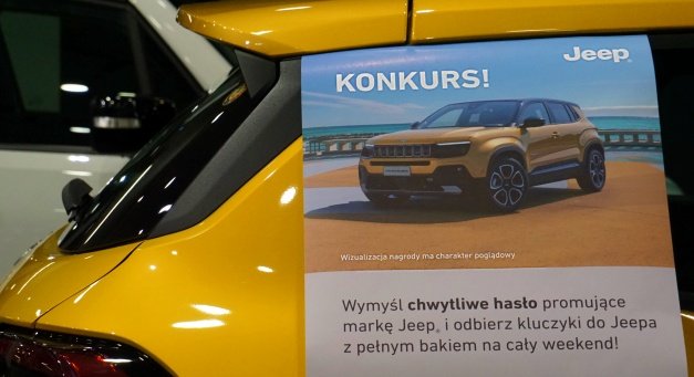 Wygraj Jeepa na weekend! Odwiedź krakowską restaurację Jeff's i wymyśl hasło dla marki Jeep!