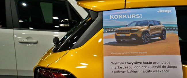 Wygraj Jeepa na weekend! Odwiedź krakowską restaurację Jeff's i wymyśl hasło dla marki Jeep!