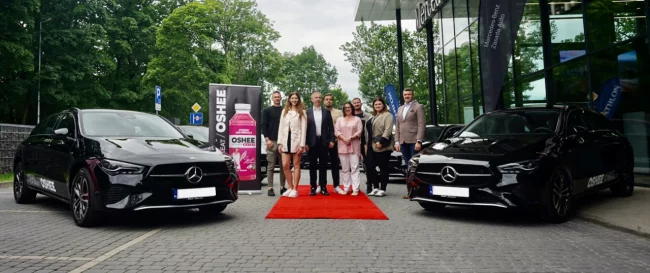 OSHEE wybiera flotę Mercedes-Benz od Sobiesław Zasada Automotive!