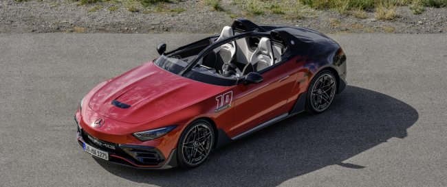 Premiera Mercedes-AMG PureSpeed - niesamowity roadster bez przedniej szyby i dachu