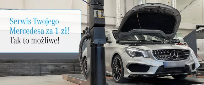 Serwis Mercedesa 4-12 lat za 1 zł!