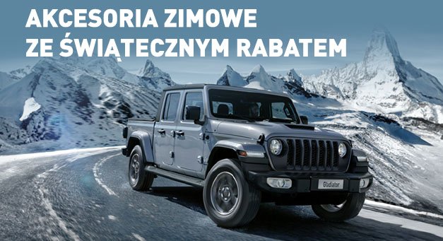 Akcesoria zimowe Jeep ze świątecznym rabatem. Więcej możliwości dla Twojego samochodu!