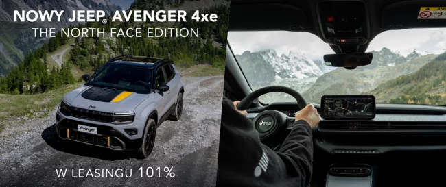 Jeep Avenger 4xe The North Face Edition. Wyjątkowy SUV w specjalnej ofercie