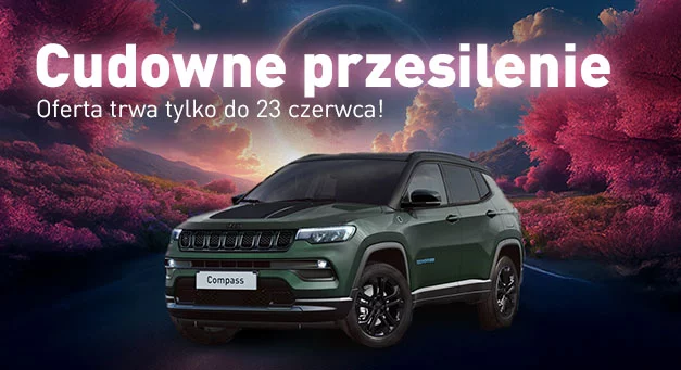 Cudowne przesilenie  trwa! Wyprzedaż samochodów Jeep