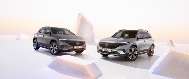 Odmieniony Mercedes-Benz EQA oraz EQB