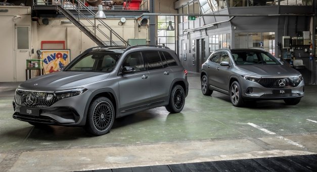 Odmieniony Mercedes-Benz EQA oraz EQB