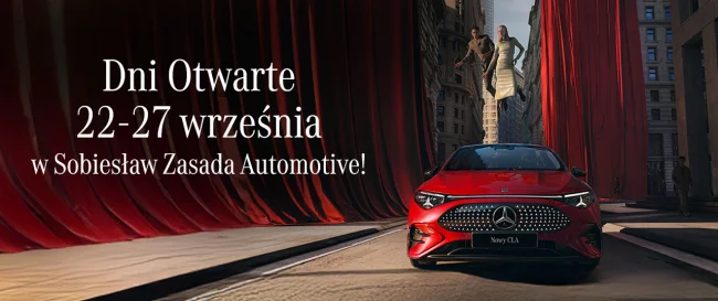 Nowy CLA - Dni Otwarte w Sobiesław Zasada Automotive — 22–27 września 2025