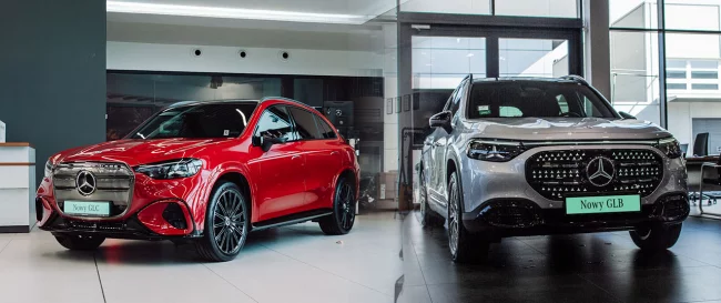 Nowe elektryczne GLC i GLB. Już dostępne w naszych salonach!