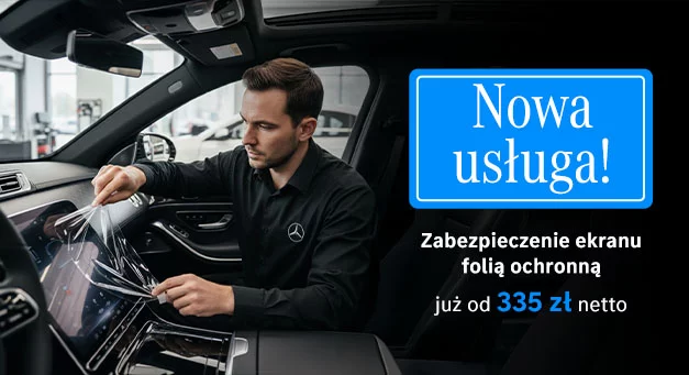 Nowa usługa w naszych serwisach! Zabezpieczenie ekranów i wyświetlaczy samochodów folią ochronną.