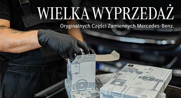 WIELKA WYPRZEDAŻ ORYGINALNYCH CZĘŚCI ZAMIENNYCH!