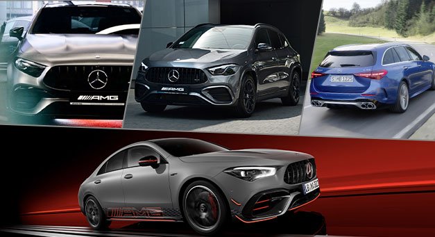 Mercedes-AMG - modele średniej wielkości: Najwyższy luksus i duża moc w zgrabnej odsłonie