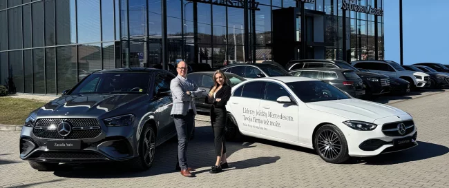 Liderzy jeżdżą Mercedesem. Twoja firma też może!