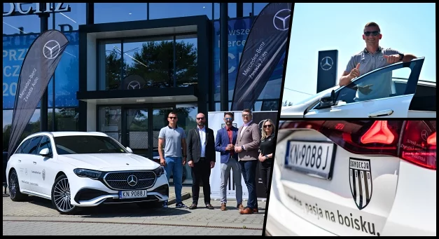 Jesteśmy partnerem motoryzacyjnym Sandecji Nowy Sącz!