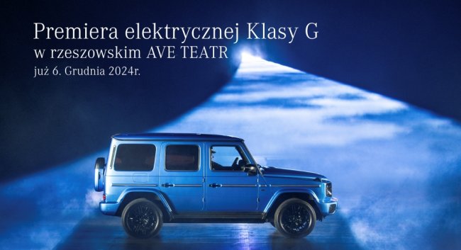 Premiera nowego modelu - G 580 w rzeszowskim Ave Teatrze.