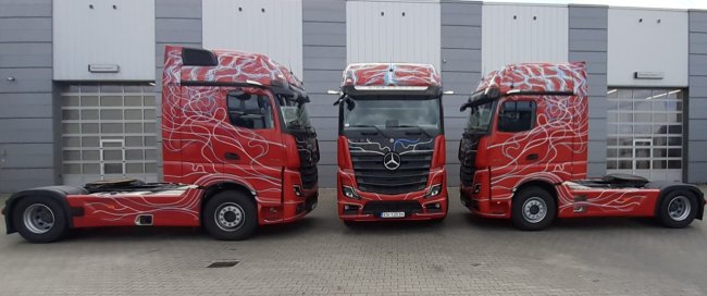 ACTROS L - Show Trucki gotowe do testów