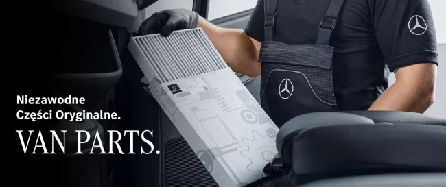 Oryginalne części samochodowe Mercedes-Benz Van Parts – pewność i jakość dla Twojego biznesu
