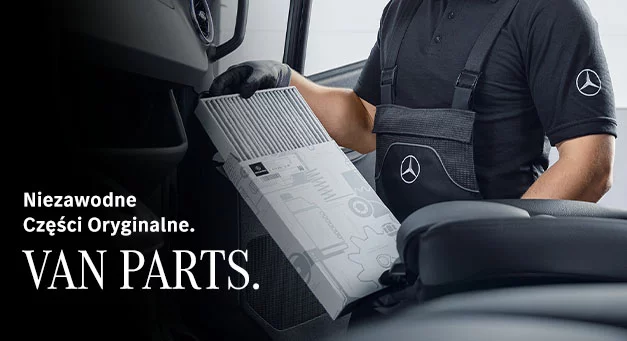 Oryginalne części samochodowe Mercedes-Benz Van Parts – pewność i jakość dla Twojego biznesu