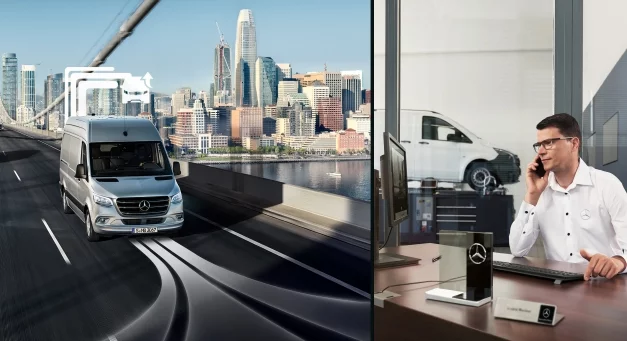 Mercedes-Benz Van Uptime Monitor – Nowa Era Zarządzania Flotą