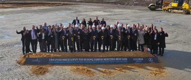 Mercedes-Benz Vans buduje nowoczesną fabrykę na Dolnym Śląsku