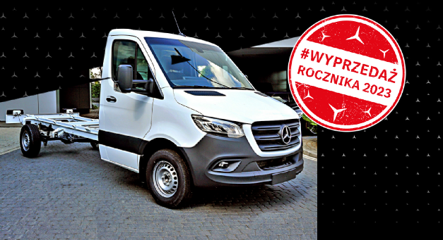 Wyprzedaż rocznika 2023: Mercedes-Benz Sprinter w wyjątkowych cenach!