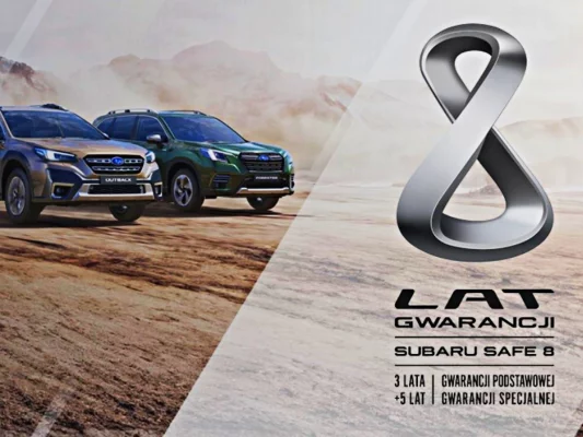Subaru Safe8 – 8 lat spokoju za kierownicą