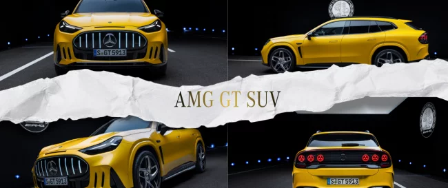1169 KM czystych emocji! Nowy Mercedes-AMG GT SUV przesuwa granice możliwości!