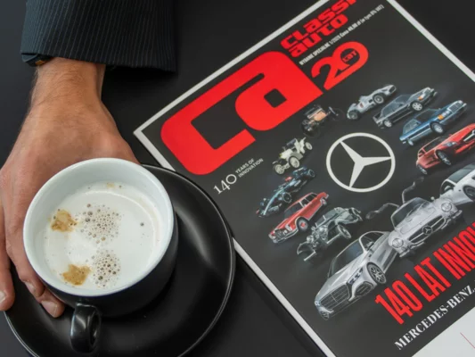 140 lat Mercedes-Benz na 140 stronach. Wyjątkowe wydanie ClassicAuto już dostępne