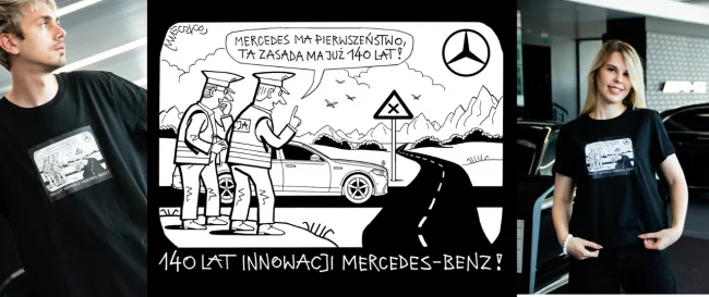 Mercedes-Benz Sobiesław Zasada Automotive i Galeria Autorska Andrzeja Mleczki. Wyjątkowy projekt na 140 lat innowacji Mercedes-Benz!