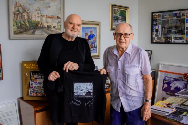 Dwie legendy - jedno wyjątkowe spotkanie Andrzeja Mleczki i Sobiesława Zasady.